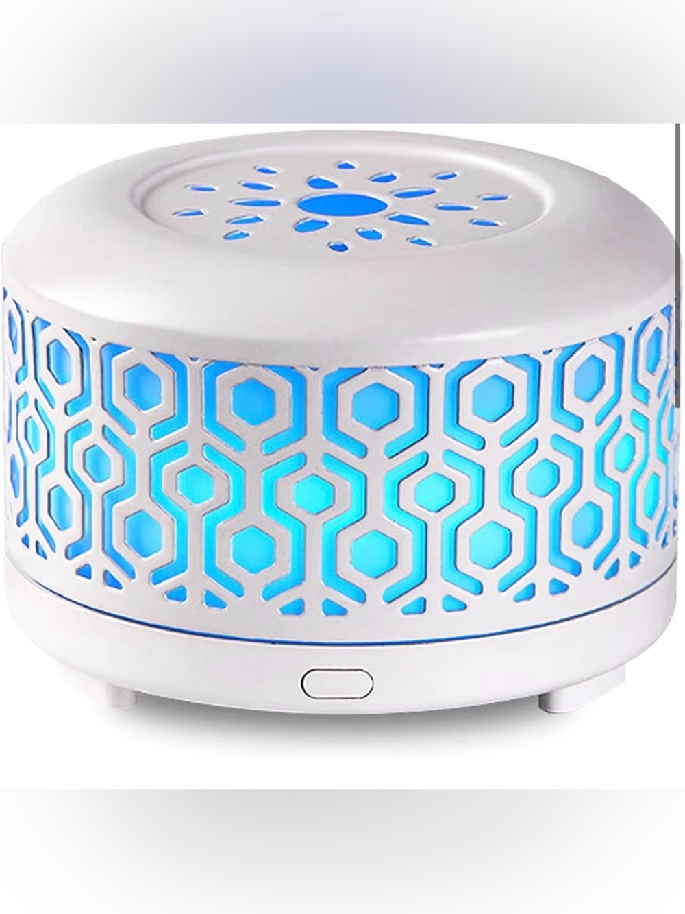 White & Blue Decorative Ultrasonic Aroma Diffuser - Brand